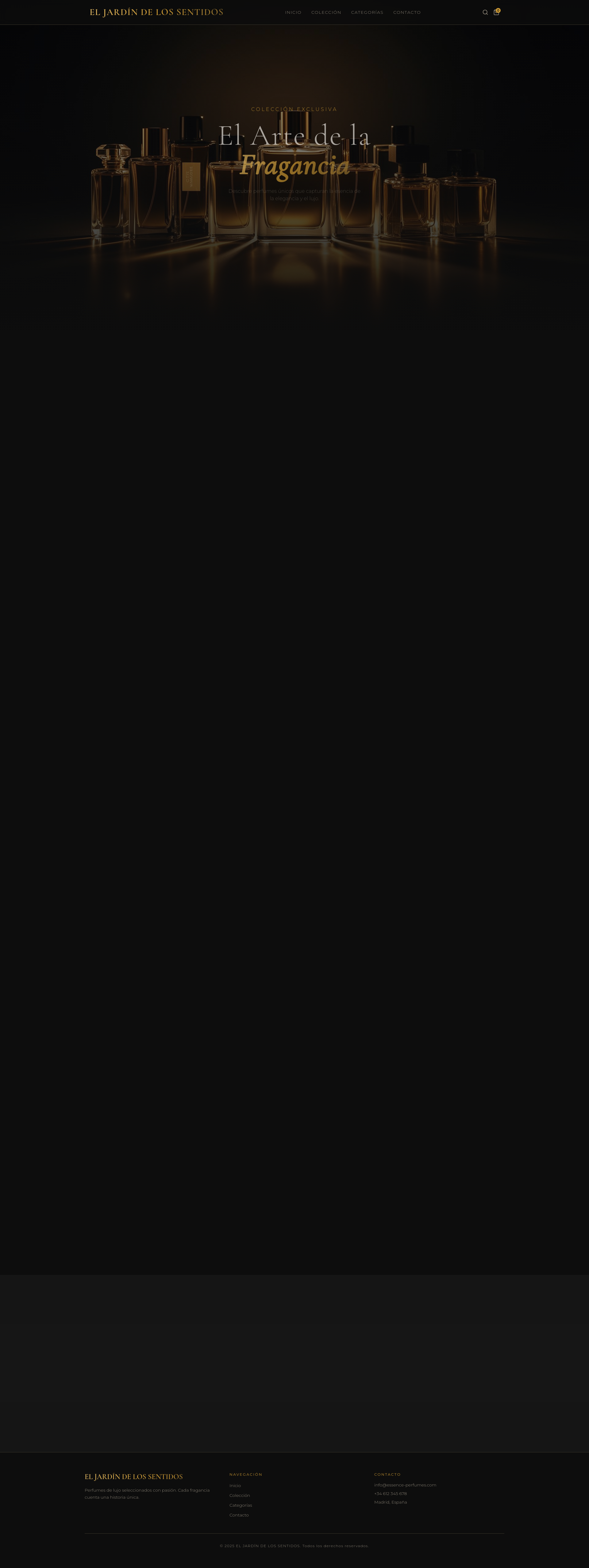 El jardin de los sentidos